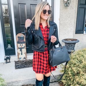 Old Navy Buffalo Plaid Dress